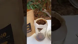 Tuto de filtrage de café touba avec Cëerno café touba