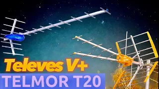 📡50 słaby odbiór TV,Telmor T20 VS Televes V+ MIX,problem z LTe,nadajnik 60km,nocny montaż na dachu