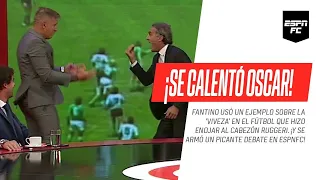 ¡SE CALENTÓ OSCAR! #Fantino hizo enojar al Cabezón #Ruggeri usando un ejemplo sobre la 'viveza'