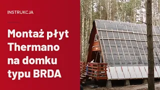 Instrukcja modernizacji izolacji / ocieplenia domku letniskowego  typu "BRDA"