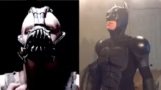 Bane Mask and Batman Costumes