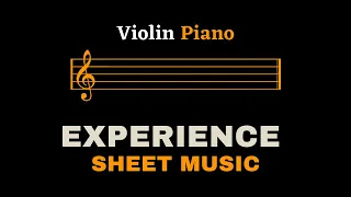 Einaudi - Experience | Violin and Piano (Sheet Music/Full Score)