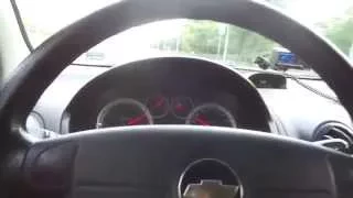 Копия видео Chevrolet 1.5 L Aveo 0-100 km 10,9 sec CHIP tuning BORMAN