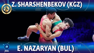 Zholaman Sharshenbekov (KGZ) vs Edmond Nazaryan (BUL) - Final // World Championships 2022 // 60kg