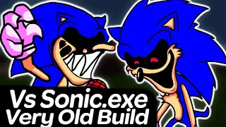 Vs Sonic.exe 1.5 Very Old Build Found | Friday Night Funkin'