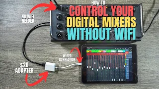 ADAPTER For Your DIGITAL MIXERS - Lightning/USB C to Ethernet