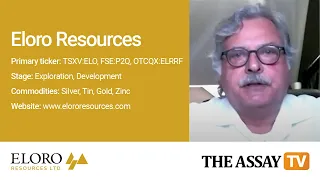 The Assay TV - Thomas Larsen, Eloro Resources (TSXV:ELO, FSE:P2Q, OTCQX:ELRRF)