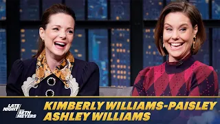 Kimberly Williams-Paisley and Ashley Williams Saved a Snowman's Life