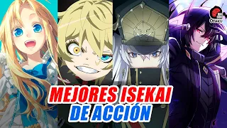 😲 Mejores ANIME ISEKAI de ACCIÓN hasta ahora según la audiencia | Rincón Otaku