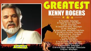 The Gambler - Kenny Rogers Greatest Hits (HQ) Best Songs Of Kenny Rogers 2024 Full Ablum With Lyrics