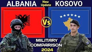 Albania Vs Kosovo military comparison 2024 || KOSOVO Vs ALBANIA | Albania vs Kosovo army comparison