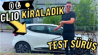 BEDAVAYA ARABA KİRALADIK ! / RENAULT CLİO