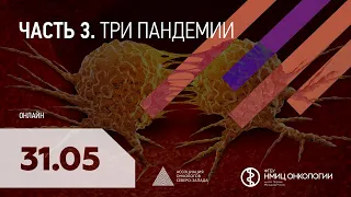 Серия вебинаров научного отдела канцерогенеза и онкогеронтологии. Часть 3. Три пандемии