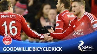 Goodwillie scores magical bicycle kick!