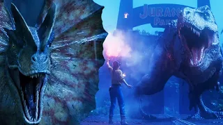 FINALLY! An OFFICIAL JURASSIC PARK SURVIVAL GAME | Jurassic Park: Survival Trailer Analysis