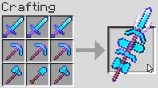 Minecraft UHC but you can craft a "multi tool"..