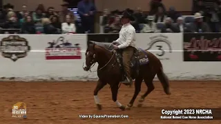 Cats King Badger shown by John Swales -  2023 WGH Reining Finals