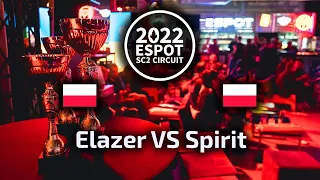 Elazer VS Spirit - FINAL - ZvT - LAN ESPOT SC2 Circuit Summer - polski komentarz