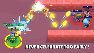 NEVER CELEBRATE TOO EARLY!!! Brawl Stars Starr Park Funny Moments & Fails