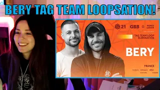 Reaction to Bery 🇫🇷 | GRAND BEATBOX BATTLE 2021: WORLD LEAGUE | Tag Team Loopstation Elimination