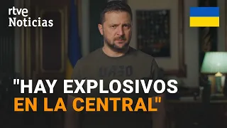 GUERRA UCRANIA: ZELENSKI advierte de ATAQUE RUSO INMINENTE en la CENTRAL NUCLEAR de ZAPORIYIA | RTVE