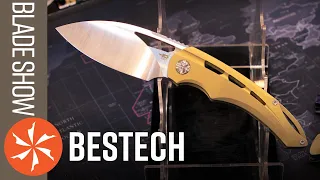 New Bestech Knives at Blade Show 2022, feat. Ostap Hel and Kombou - KnifeCenter.com