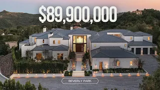 Inside a $89,900,000 Beverly Hills Mansion!