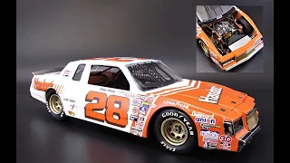 1981 Buick Regal Hardee's Pepsi Stock Car NASCAR Bobby Allison 1/24 Scale Model Kit Build Review