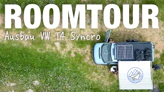 Van Ausbau VW T4 Syncro | Weltreise |Roomtour | Innen | Außen | Strom | Sicherheit | Specials