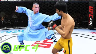 UFC4 Bruce Lee vs Blue Dragon EA Sports UFC 4 - Epic Fight