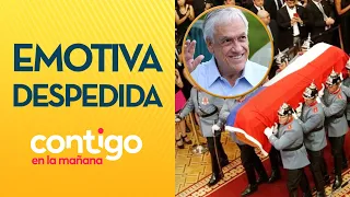 CERCANOS LO DESPIDIERON: Así fue el velorio de ex presidente Sebastián Piñera - Contigo en la Mañana