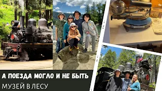 А поезда могло и не быть / Музей в лесу / Влог США