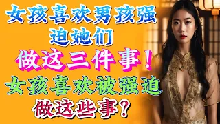 女孩喜欢男孩强迫她们做这三件事！女孩喜欢被强迫做这些事？#女生喜好 #男女关系 #性别观念#家庭故事#亲情温情#养老之路#為人處世#幸福人生#為人處世#生活經驗#情感故事#以房养老#子女孝顺#婆媳故事