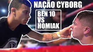 Nação Cyborg Fight Night 1: Colombo Brasil :Fábio Ben 10 Vs  Leonardo Homiak (K1)