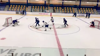 D-man Elias Pettersson 2 on 2 Drill