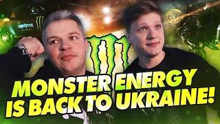 NAVI на вечеринке Monster Energy