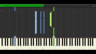 Gnossienne 1 - Erik Satie [Piano Tutorial] (Synthesia)