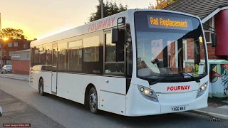 Rail Replacement Fourway Of Leeds Alexander Dennis Enviro 200 (YX66 WAO)