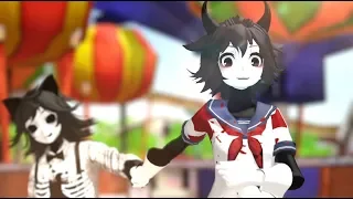 MMD ► Notice me Senpai ► Demolves (Русские субтитры)