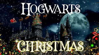 Hogwarts Christmas Music🎄 Snow ❄️️ Music ONLY - Harry Potter Christmas Hogwarts ambience ASMR