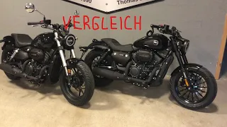 Keeway RK V125 und V-Cruise 125 im Vergleich - Wo sind die Unterschiede ?