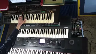House of Fire (Alice Cooper keyboard cover)