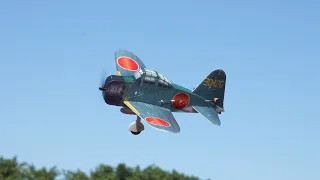 MinimumRC A6M5 Zero Q-series 320mm micro 4ch RC aircraft kit Legendary WW2 fighter!