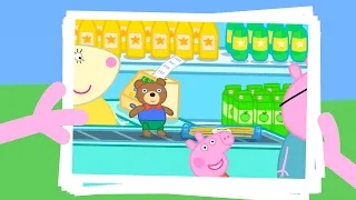 Peppa's Tagesausflug mit Teddy | Peppa Wutz | Peppa Pig Deutsch Neue Folgen | Cartoons für Kinde