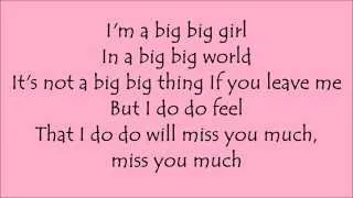 Big big world lyrics by Emilia