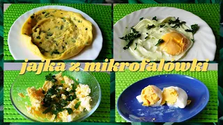 How to cook eggs in the microwave. Eggs in four ways! No pots or pans