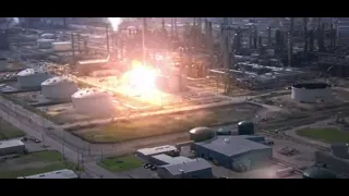 Взрыв на Техасском нефтеперерабатывающем заводе British Petroleum. (23 марта 2005) HD