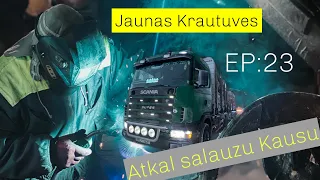 Latvian Timber Truck EP:23 Jaunas krautuves . Man mašīnā dators 😁