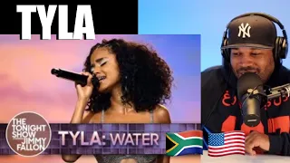 AMERICAN 🇺🇸 REACTS TO 🇿🇦 Tyla: Water | The Tonight Show Starring Jimmy Fallon