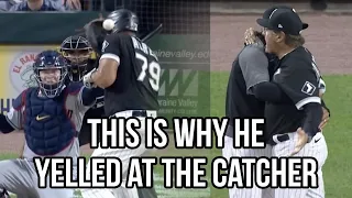 La Russa yells at catcher after Jose Abreu is hit in the head, a breakdown